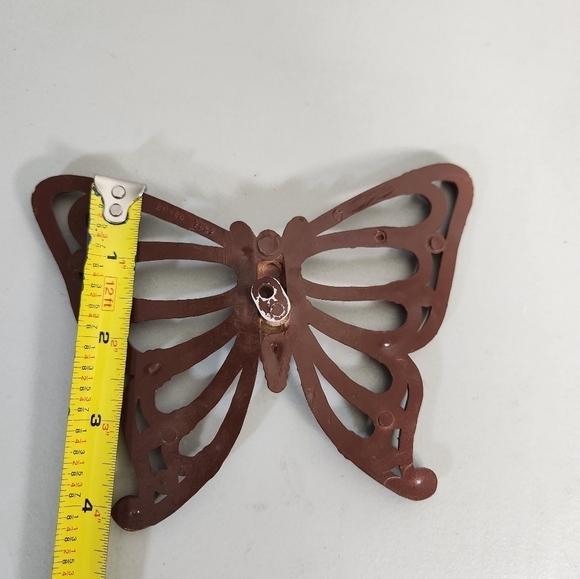 Homco 1978 Set of 2 Faux Rattan Butterflies - Picture 8 of 12